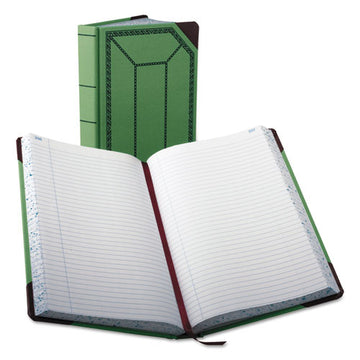 Boorum & Pease® Account Record Book, Record-style Rule, Green-black-red Cover, 12.13 X 7.44 Sheets, 500 Sheets-book freeshipping - TVN Wholesale